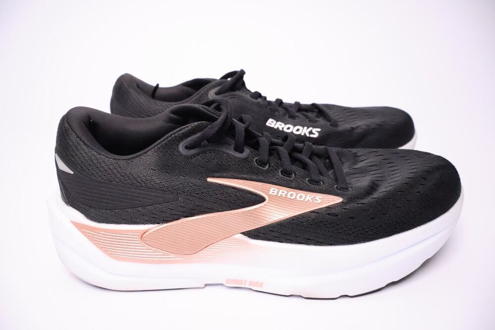 Brooks Ghost Max 3 Sneaker Women's Size 10 B Black Running Shoes Excellent #189